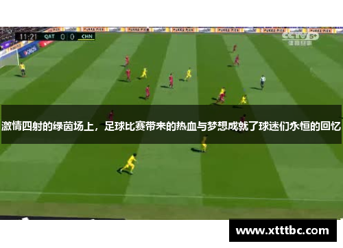激情四射的绿茵场上，足球比赛带来的热血与梦想成就了球迷们永恒的回忆